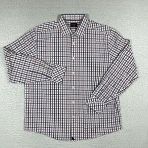 Untuckit Shirt Mens XL Plaid Office Casual Workwear Commute Travel‎ Office Job